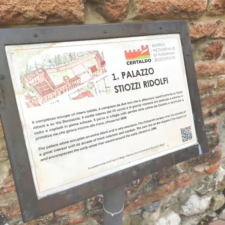 Palazzo Stiozzi Ridolfi Certaldo